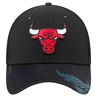 NBA Chicago Bulls Sport Night Visor Hit 39THIRTY Flex Hat