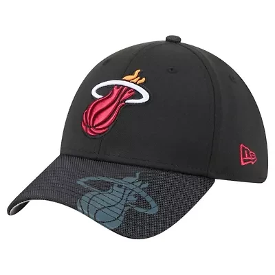 NBA Miami Heat Sport Night 39THIRTY Flex Hat