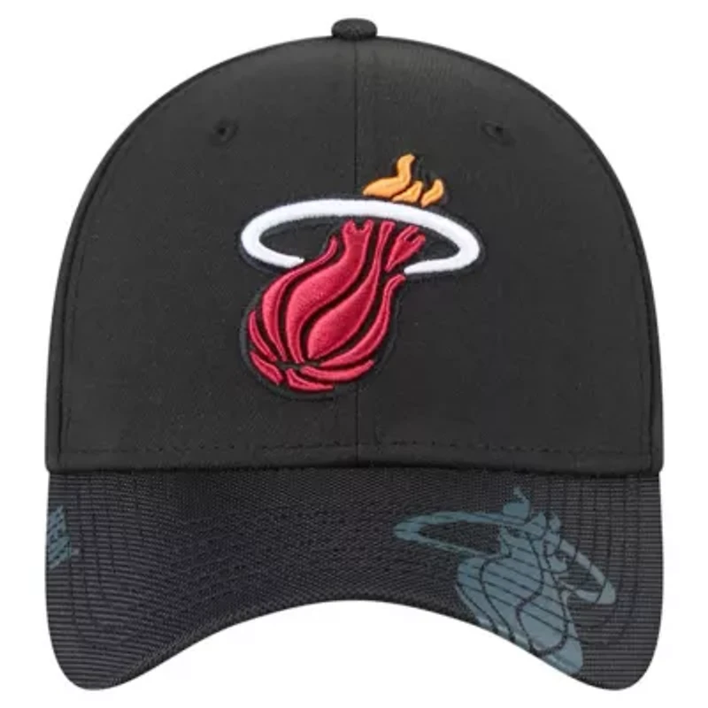 NBA Miami Heat Sport Night 39THIRTY Flex Hat