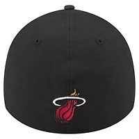 NBA Miami Heat Sport Night 39THIRTY Flex Hat