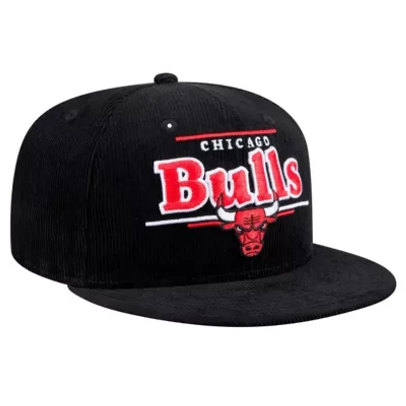 NBA Chicago Bulls Throwback Display Corduroy 9FIFTY Snapback Hat