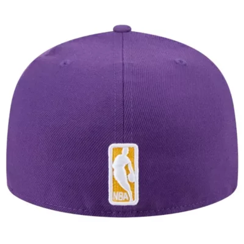 NBA Los Angeles Lakers Throwback Pennant 59FIFTY Fitted Hat