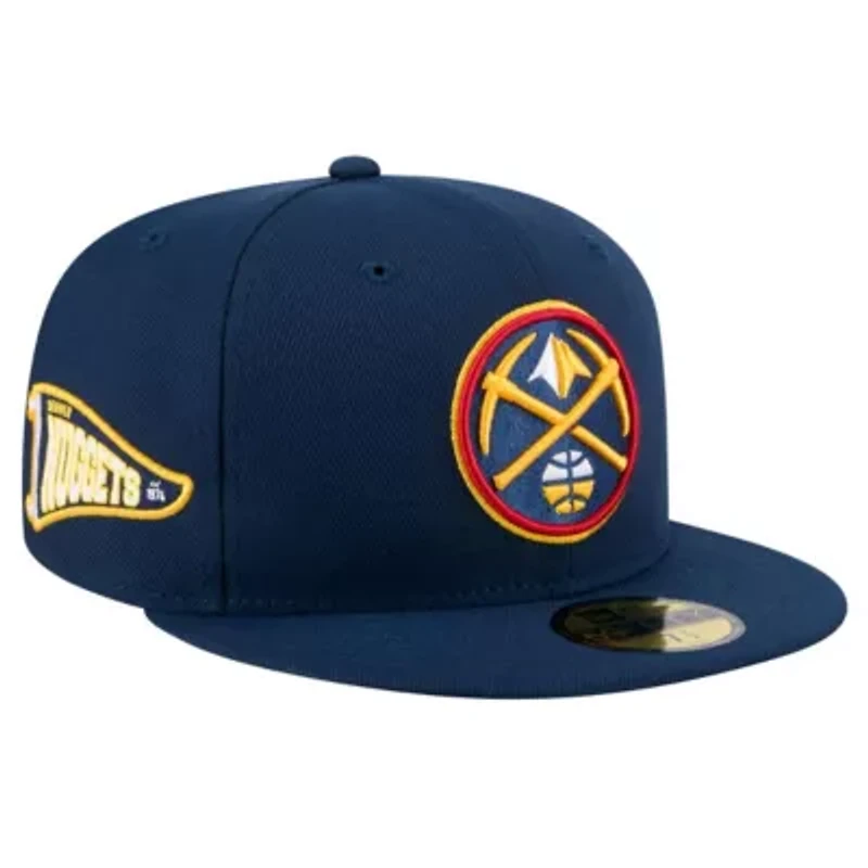 NBA Denver Nuggets Throwback Pennant 59FIFTY Fitted Hat