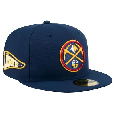 NBA Denver Nuggets Throwback Pennant 59FIFTY Fitted Hat