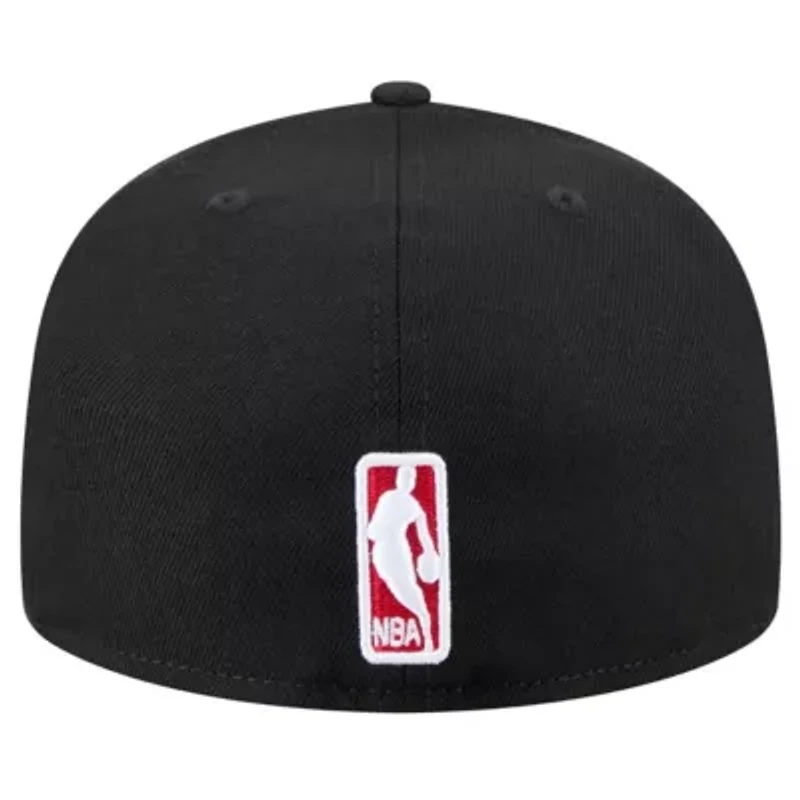 NBA Miami Heat Throwback Pennant 59FIFTY Fitted Hat