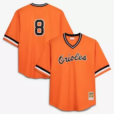 MLB Cal Ripken Jr. Baltimore Orioles Big & Tall Cooperstown Collection Mesh Batting Practice Jersey