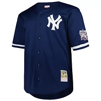 MLB Derek Jeter New York Yankees Big & Tall Cooperstown Collection Mesh Batting Practice Jersey
