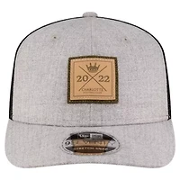 MLS Heather Charlotte FC 9SEVENTY Stretch-Snap Adjustable Hat