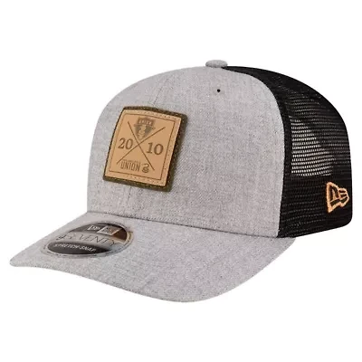 MLS Heather Philadelphia Union 9SEVENTY COOLERA Stretch-Snap Adjustable Hat