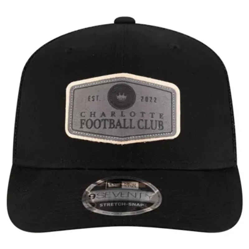 MLS Charlotte FC Labeled 9SEVENTY Trucker Stretch-Snap Adjustable Hat