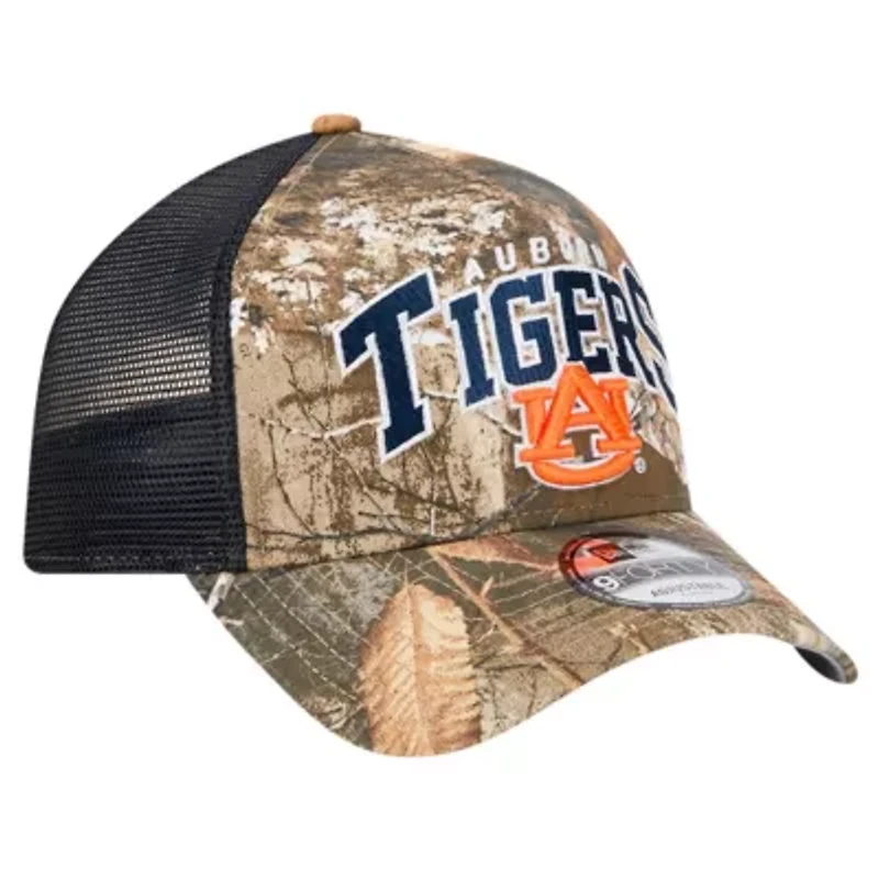 NCAA Camo/Navy Auburn Tigers 9FORTY A-Frame Adjustable Hat