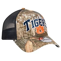 NCAA Camo/Navy Auburn Tigers 9FORTY A-Frame Adjustable Hat