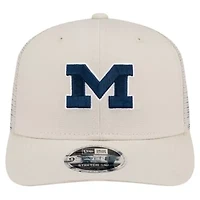 NCAA Michigan Wolverines Canvas 9SEVENTY Stretch-Snap Adjustable Hat