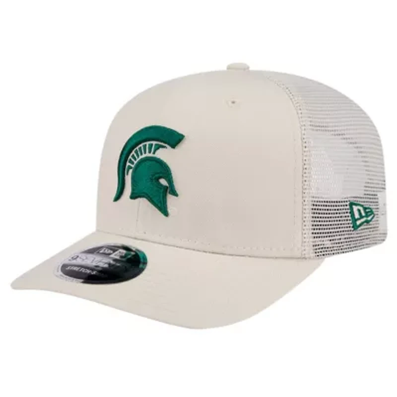 NCAA Michigan State Spartans Canvas 9SEVENTY Stretch-Snap Adjustable Hat