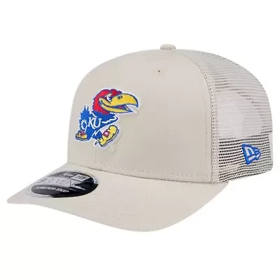 NCAA Kansas Jayhawks Canvas 9SEVENTY Stretch-Snap Adjustable Hat