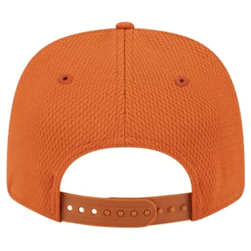 NCAA Burnt Texas Longhorns Patched 9SEVENTY Stretch-Snap Adjustable Hat