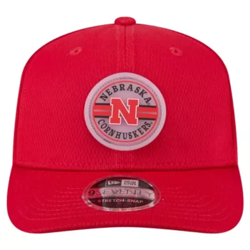 NCAA Nebraska Huskers Patched 9SEVENTY Stretch-Snap Adjustable Hat