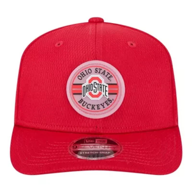 NCAA Ohio State Buckeyes Patched 9SEVENTY Stretch-Snap Adjustable Hat