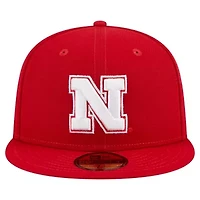 NCAA Nebraska Huskers 59FIFTY Fitted Hat