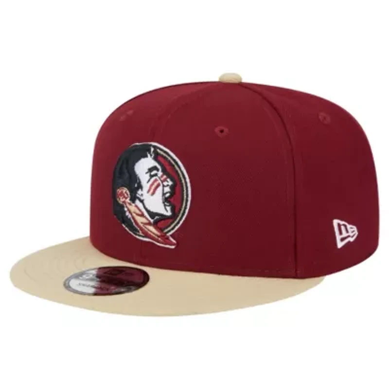 NCAA Garnet/Gold Florida State Seminoles Two-Tone 9FIFTY Snapback Hat
