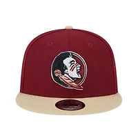 NCAA Garnet/Gold Florida State Seminoles Two-Tone 9FIFTY Snapback Hat