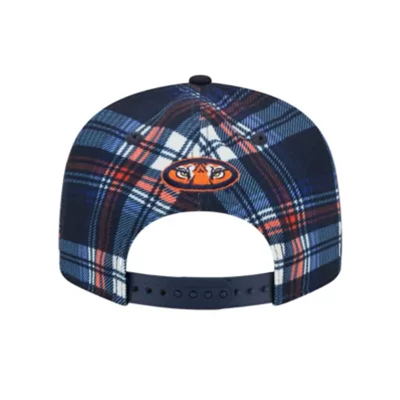 NCAA Auburn Tigers Plaid 9FIFTY Snapback Hat