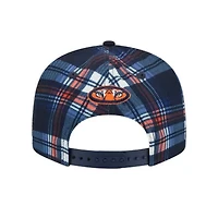 NCAA Auburn Tigers Plaid 9FIFTY Snapback Hat