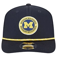 NCAA Michigan Wolverines COOLERA 9SEVENTY Rope Stretch-Snap Hat