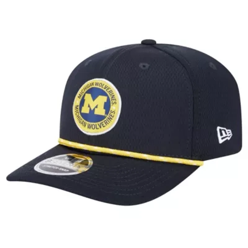 NCAA Michigan Wolverines COOLERA 9SEVENTY Rope Stretch-Snap Hat