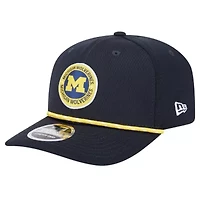 NCAA Michigan Wolverines COOLERA 9SEVENTY Rope Stretch-Snap Hat