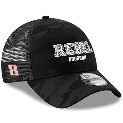 NASCAR Kyle Busch Rebel Bourbon 9FORTY Trucker Adjustable Hat