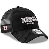 NASCAR Kyle Busch Rebel Bourbon 9FORTY Trucker Adjustable Hat