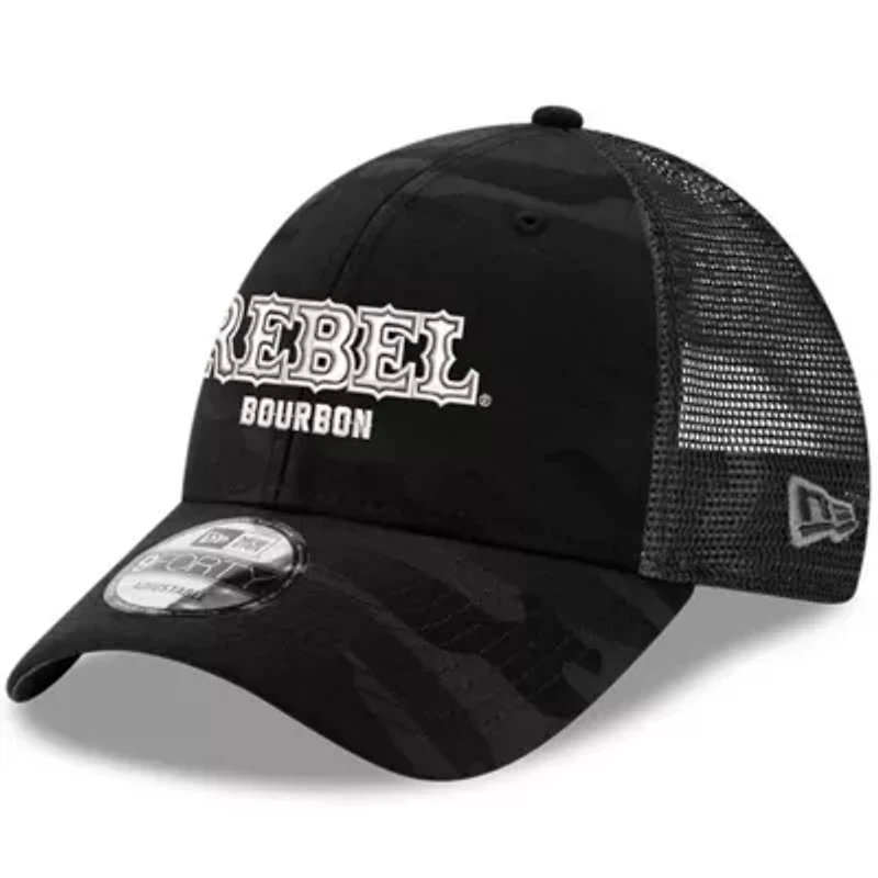 NASCAR Kyle Busch Rebel Bourbon 9FORTY Trucker Adjustable Hat