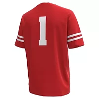 NCAA Under Armour #1 Wisconsin Badgers Replica Football Jersey