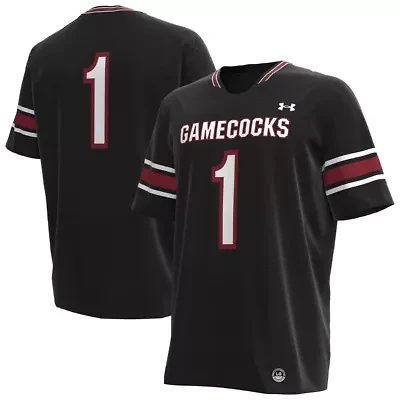 NCAA Under Armour #1 South Carolina Gamecocks Replica Football Jersey
