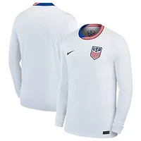 Soccer National Teams Nike USMNT 2024 Home Replica Long Sleeve Jersey
