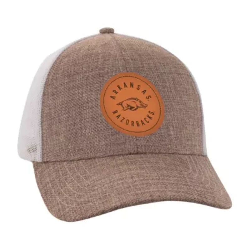NCAA Tan/White Arkansas Razorbacks Pregame Adjustable Hat