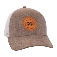 NCAA Tan/White Mississippi State Bulldogs Pregame Adjustable Hat