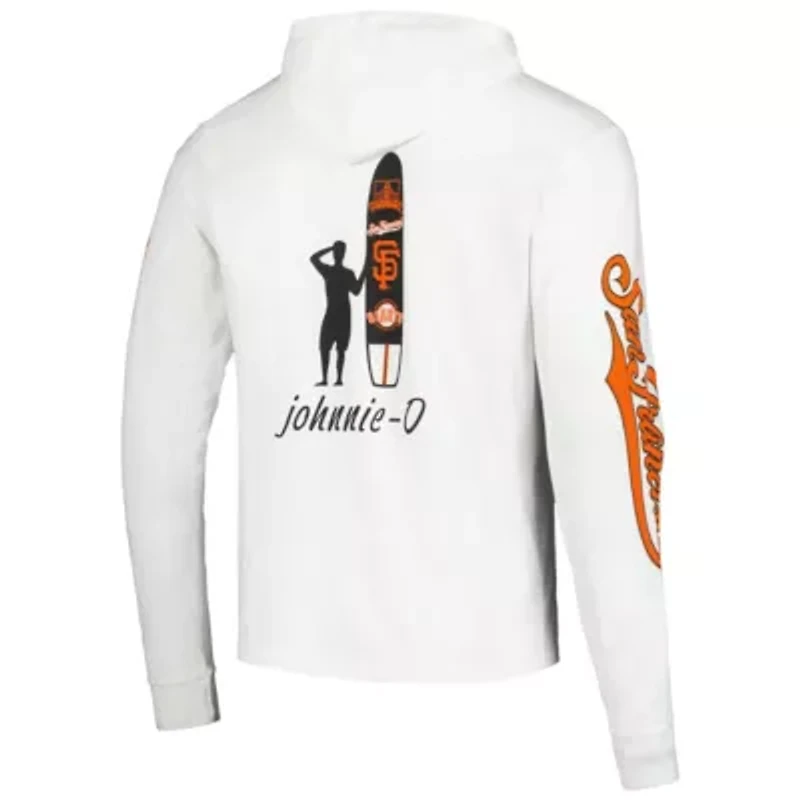 MLB San Francisco Giants Eddie Long Sleeve Hoodie T-Shirt