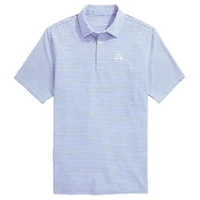 MLB Vineyard Vines Los Angeles Dodgers Bradley Stripe Polo