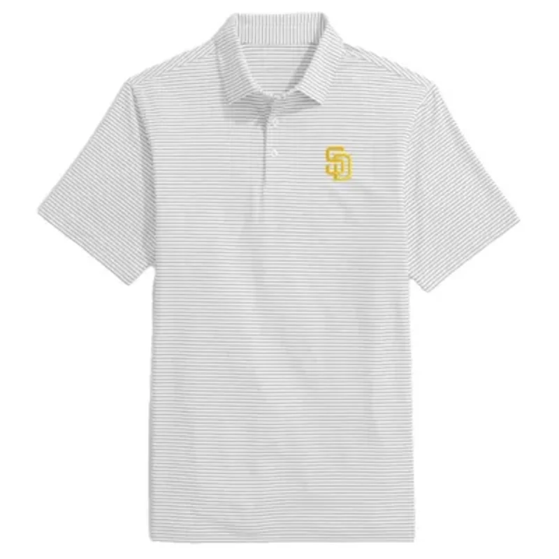 MLB Vineyard Vines San Diego Padres Bradley Stripe Polo