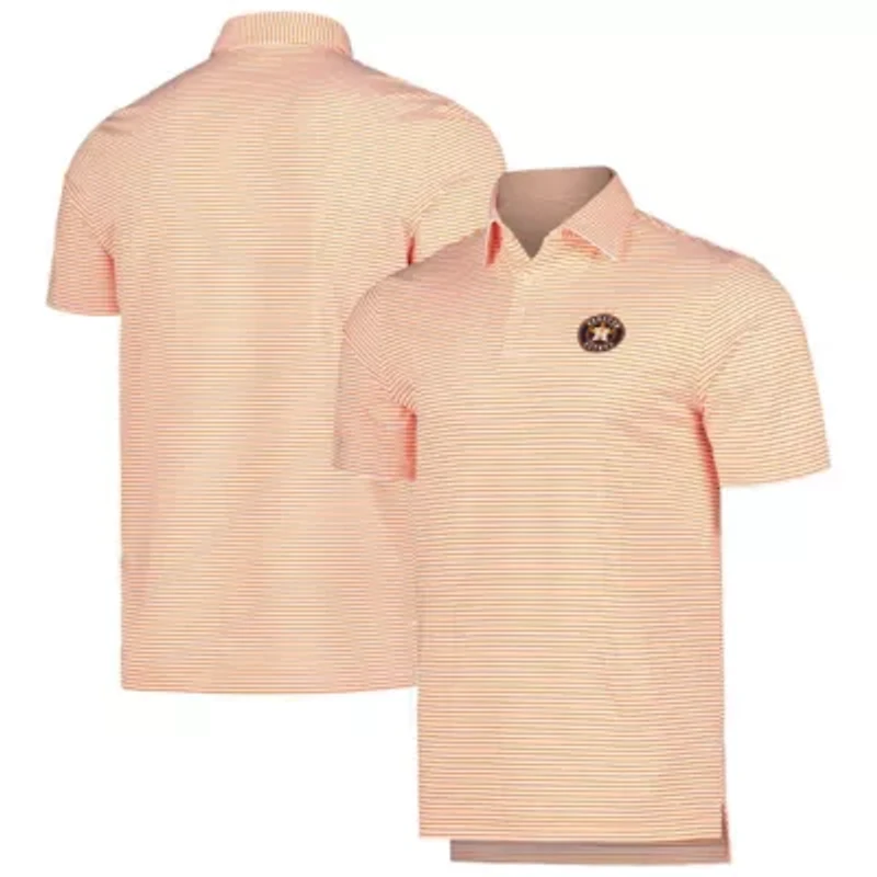 MLB Vineyard Vines Houston Astros Bradley Stripe Polo