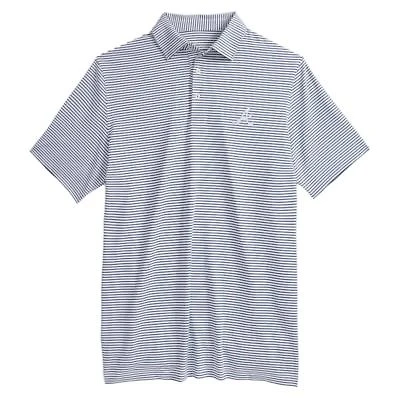 MLB Vineyard Vines Atlanta Braves Bradley Stripe Polo