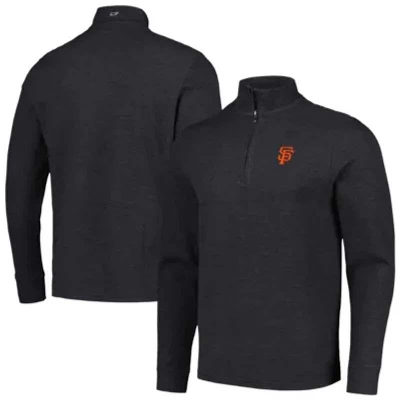 MLB Vineyard Vines San Francisco Giants Saltwater Quarter-Zip Jacket