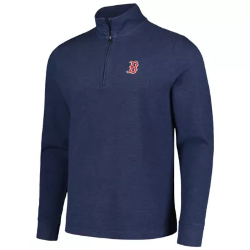 Boston Red Sox MLB Vineyard Vines Saltwater Quarter-Zip Jacket