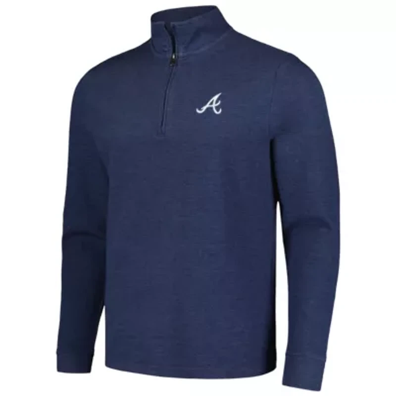 MLB Vineyard Vines Atlanta Braves Saltwater Quarter-Zip Jacket