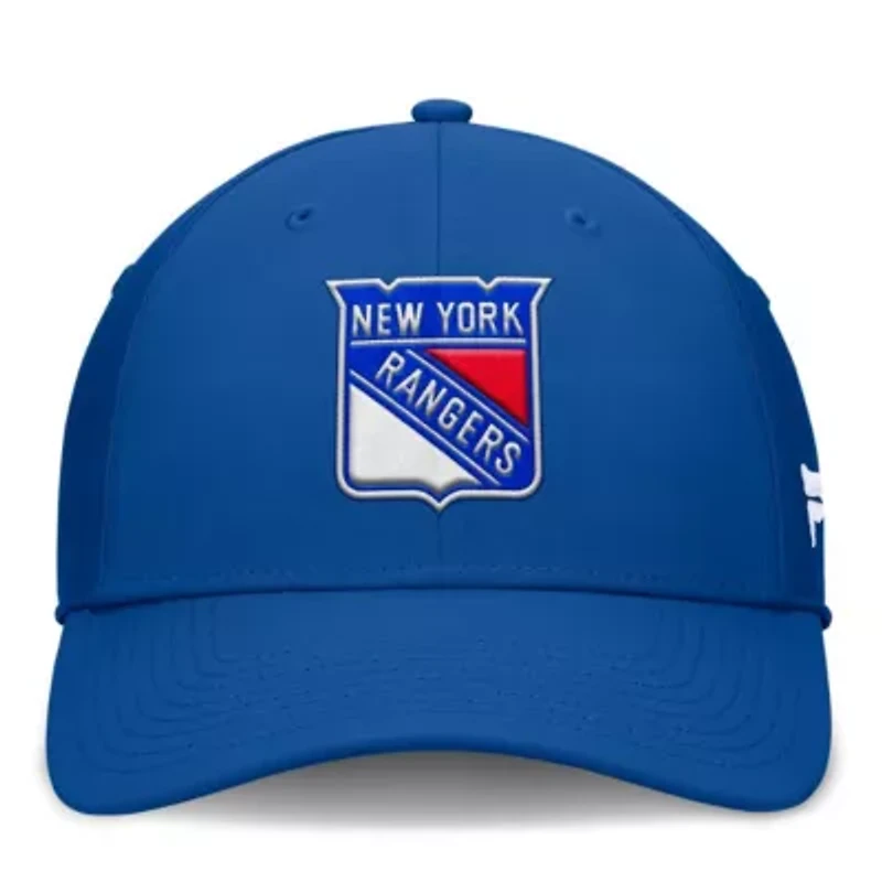 NHL Fanatics New York Rangers Core Primary Logo Flex Hat