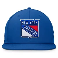 NHL Fanatics New York Rangers Core Primary Logo Snapback Hat