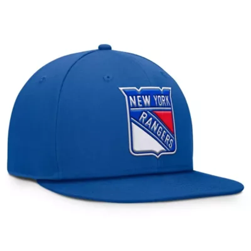 NHL Fanatics New York Rangers Core Primary Logo Snapback Hat