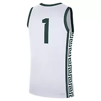NCAA Nike #1 Michigan State Spartans Home Replica Jersey